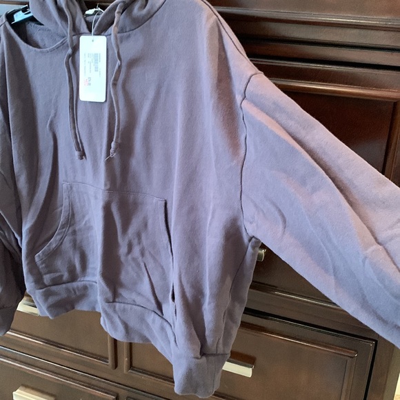 Z Supply Jerry Cold Shoulder Hoodie - Picture 9 of 9